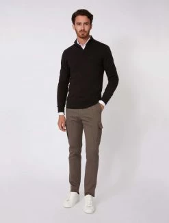 Cavallaro Napoli Merino Half Zip Trui Bruin 13 Cavallaro Napoli Merino Half Zip Trui Bruin -Cavallaro Napoli Shop 118225002 899000 05 positie 35 874