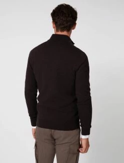 Cavallaro Napoli Merino Half Zip Trui Bruin 11 Cavallaro Napoli Merino Half Zip Trui Bruin -Cavallaro Napoli Shop 118225002 899000 12 positie 25 512