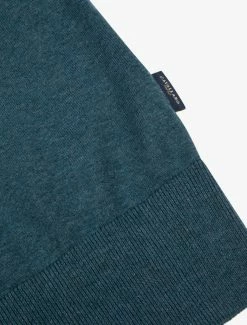 Cavallaro Napoli Tomasso V-neck Trui Donkergroen -Cavallaro Napoli Shop 118225005 599000 03 positie 60 825