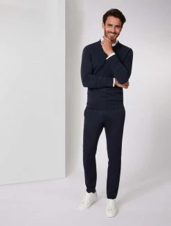 Cavallaro Napoli Tomasso V-neck Trui Donkerblauw 13 Cavallaro Napoli Tomasso V-neck Trui Donkerblauw -Cavallaro Napoli Shop 118225005 699000 10 positie 10 484