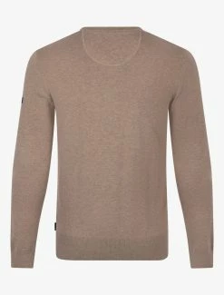 Cavallaro Napoli Tomasso V-neck Trui Taupe 14 Cavallaro Napoli Tomasso V-neck Trui Taupe -Cavallaro Napoli Shop 118225005 840000 02 positie 50 861