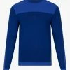 Cavallaro Napoli Creva R-Neck Trui Helderblauw