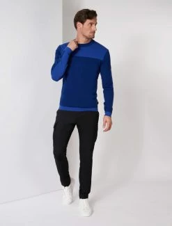 Cavallaro Napoli Creva R-Neck Trui Helderblauw 15 Cavallaro Napoli Creva R-Neck Trui Helderblauw -Cavallaro Napoli Shop 118225008 630000 06 positie 30 683