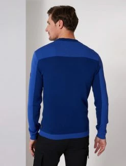 Cavallaro Napoli Creva R-Neck Trui Helderblauw 14 Cavallaro Napoli Creva R-Neck Trui Helderblauw -Cavallaro Napoli Shop 118225008 630000 12 positie 25 455