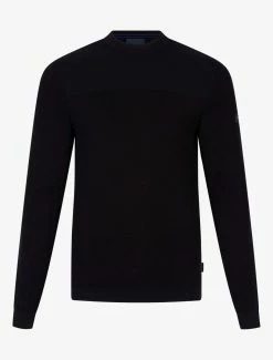 Cavallaro Napoli Creva R-Neck Trui Zwart 15 Cavallaro Napoli Creva R-Neck Trui Zwart -Cavallaro Napoli Shop 118225008 999000 01 positie 402c20voorkant 156