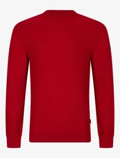 Cavallaro Napoli Luino R-Neck Trui Rood -Cavallaro Napoli Shop 118225010 460000 01 positie 402c20voorkant 591