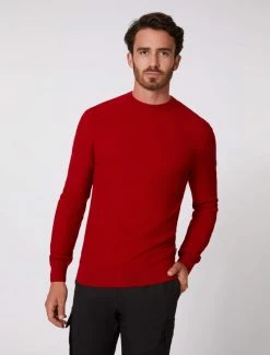 Cavallaro Napoli Luino R-Neck Trui Rood