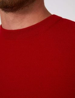 Cavallaro Napoli Luino R-Neck Trui Rood -Cavallaro Napoli Shop 118225010 460000 11 positie 20 144