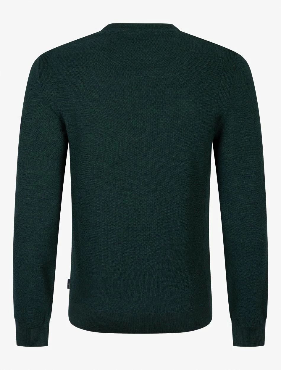 Cavallaro Napoli Luino R-Neck Trui Donkergroen 8 Cavallaro Napoli Luino R-Neck Trui Donkergroen - Afbeelding 8