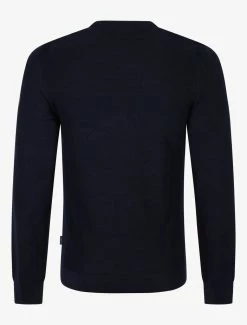 Cavallaro Napoli Luino R-Neck Trui Donkerblauw -Cavallaro Napoli Shop 118225010 699000 02 positie 50 588