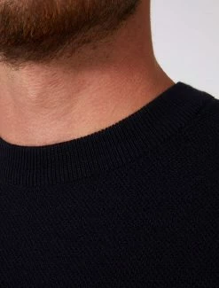 Cavallaro Napoli Luino R-Neck Trui Donkerblauw -Cavallaro Napoli Shop 118225010 699000 11 positie 20 113