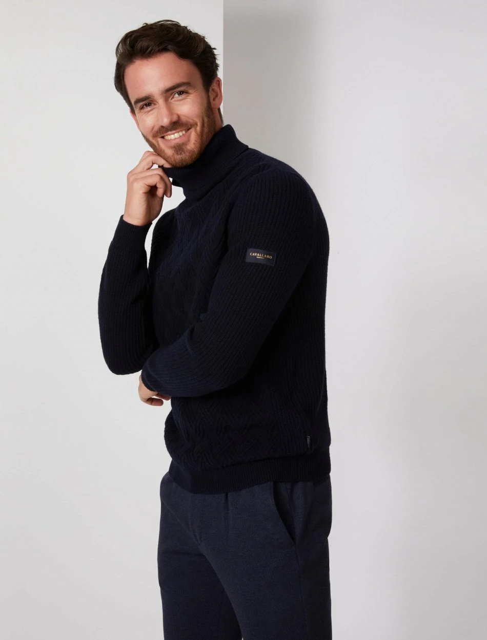 Cavallaro Napoli Besnate Coltrui Donkerblauw 5 Cavallaro Napoli Besnate Coltrui Donkerblauw - Afbeelding 5