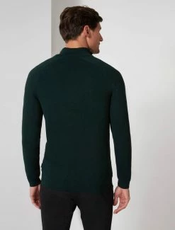 Cavallaro Napoli Merone Half Zip Trui Donkergroen -Cavallaro Napoli Shop 118225024 599000 12 positie 25 577