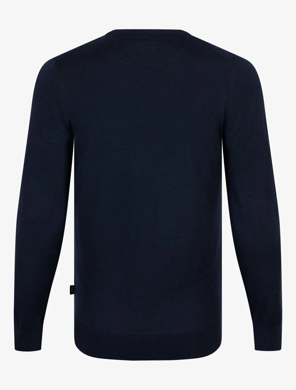 Cavallaro Napoli The Pullover Donkerblauw 2 Cavallaro Napoli The Pullover Donkerblauw - Afbeelding 2