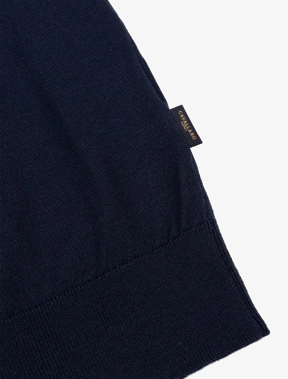 Cavallaro Napoli The Pullover Donkerblauw 3 Cavallaro Napoli The Pullover Donkerblauw - Afbeelding 3