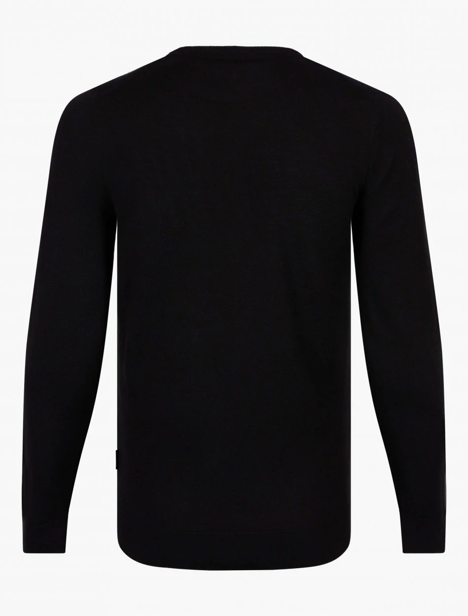 Cavallaro Napoli The Pullover Zwart 2 Cavallaro Napoli The Pullover Zwart - Afbeelding 2