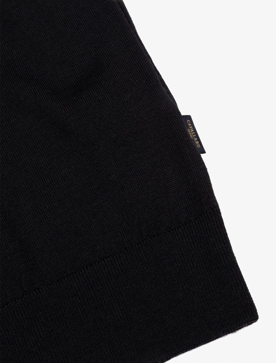 Cavallaro Napoli The Pullover Zwart 3 Cavallaro Napoli The Pullover Zwart - Afbeelding 3