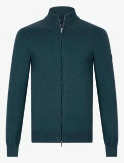 Cavallaro Napoli Antimo Vest Donkergroen