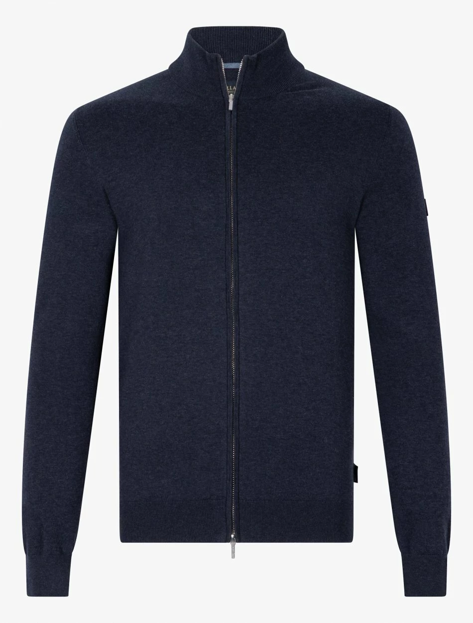 Cavallaro Napoli Antimo Vest Donkerblauw 6 Cavallaro Napoli Antimo Vest Donkerblauw - Afbeelding 6