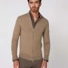 Cavallaro Napoli Antimo Vest Taupe
