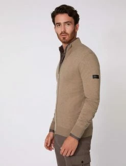 Cavallaro Napoli Antimo Vest Taupe -Cavallaro Napoli Shop 119225000 840000 06 positie 30 137