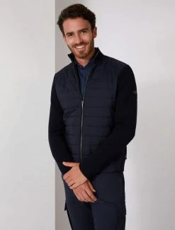 Cavallaro Napoli Shop 23 Cavallaro Napoli Cuvio Vest Donkerblauw