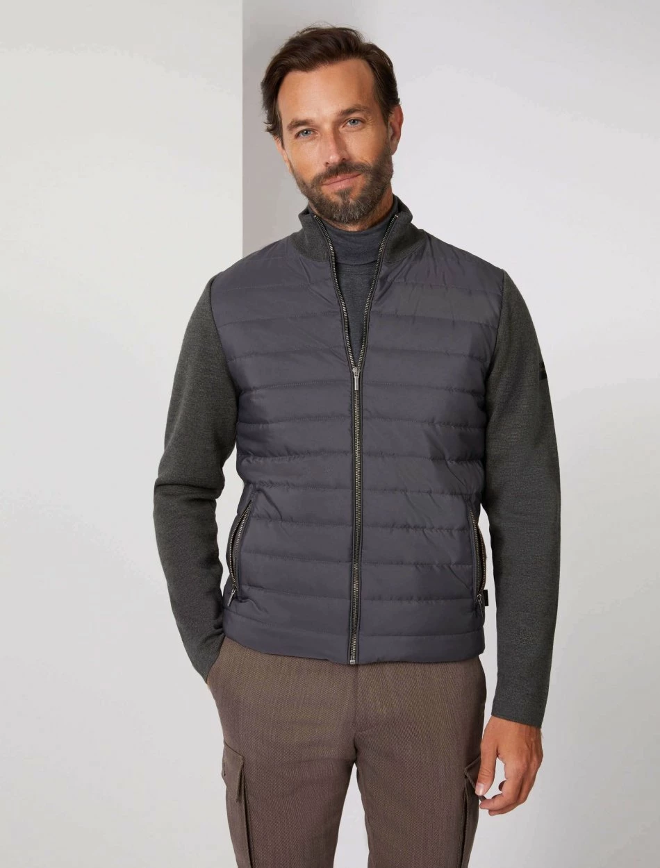 Cavallaro Napoli Cuvio Vest Donkergrijs 4 Cavallaro Napoli Cuvio Vest Donkergrijs - Afbeelding 4
