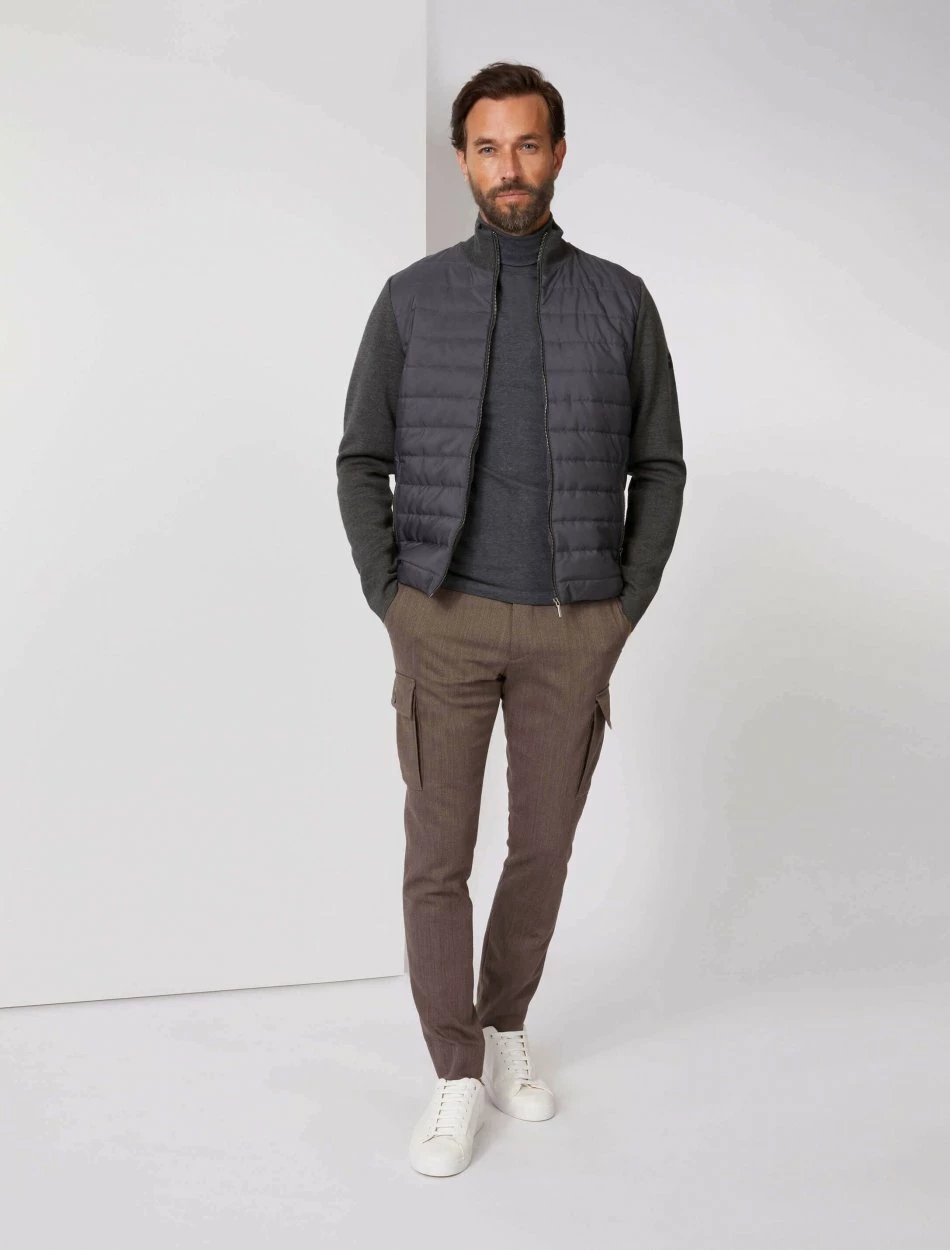 Cavallaro Napoli Cuvio Vest Donkergrijs 2 Cavallaro Napoli Cuvio Vest Donkergrijs - Afbeelding 2