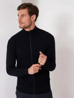 Cavallaro Napoli Osteno Vest Donkerblauw