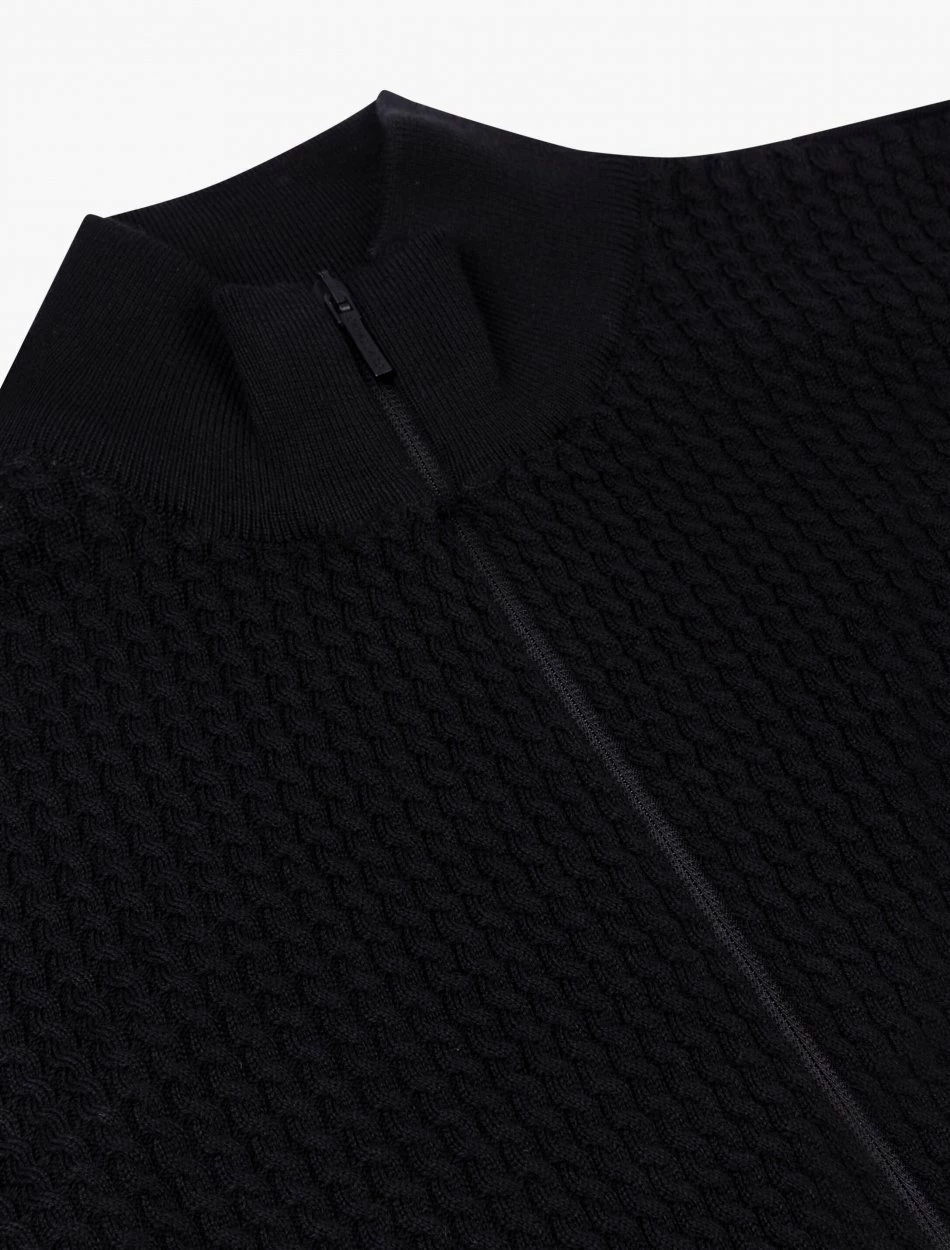 Cavallaro Napoli Osteno Vest Zwart 7 Cavallaro Napoli Osteno Vest Zwart - Afbeelding 7