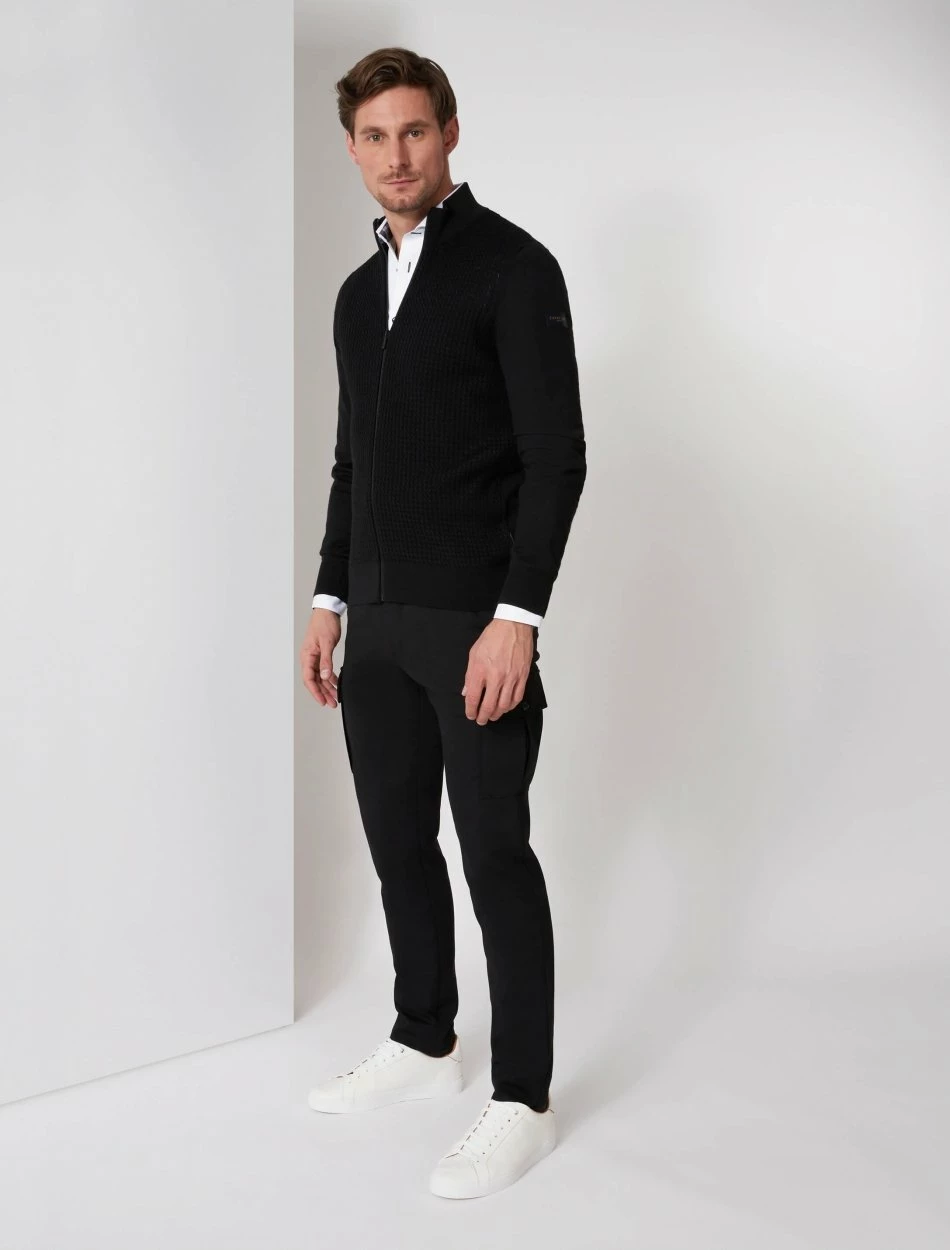 Cavallaro Napoli Osteno Vest Zwart 1 Cavallaro Napoli Osteno Vest Zwart