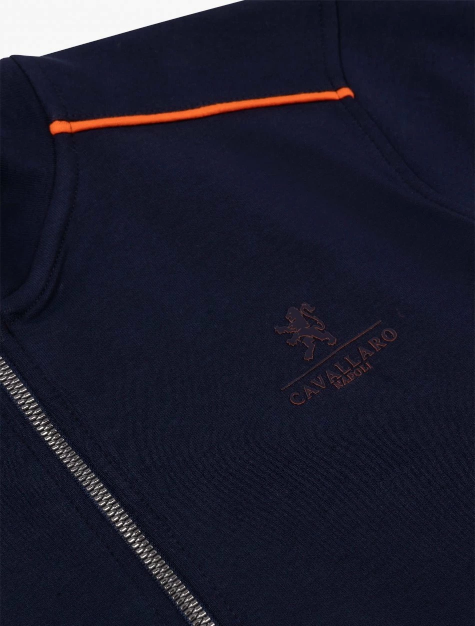 Cavallaro Napoli Campione Vest Donkerblauw 7 Cavallaro Napoli Campione Vest Donkerblauw - Afbeelding 7