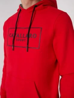Cavallaro Napoli Ciro Sport Hoodie Rood -Cavallaro Napoli Shop 120225000 460000 11 positie 20 462