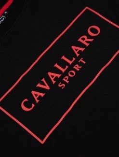 Cavallaro Napoli Ciro Sport Sweater Zwart -Cavallaro Napoli Shop 120225001 999000 03 positie 60 405