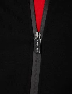 Cavallaro Napoli Ciro Sport Zip Sweater Zwart -Cavallaro Napoli Shop 120225002 999000 11 positie 20 25