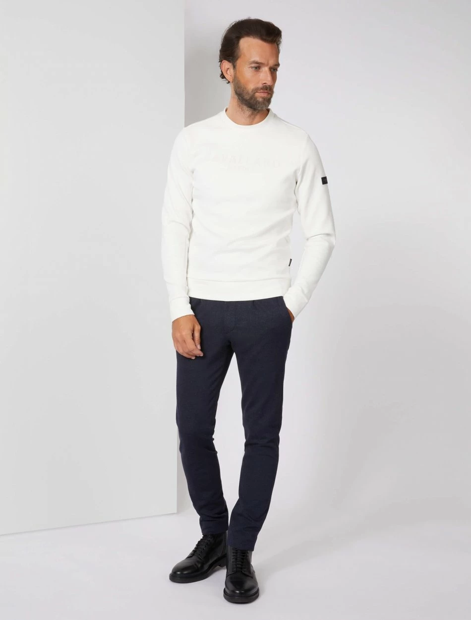 Cavallaro Napoli Marconi Sweater Off White 6 Cavallaro Napoli Marconi Sweater Off White - Afbeelding 6