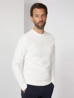 Cavallaro Napoli Marconi Sweater Off White 13 Cavallaro Napoli Marconi Sweater Off White -Cavallaro Napoli Shop 120225004 120000 06 positie 30 879