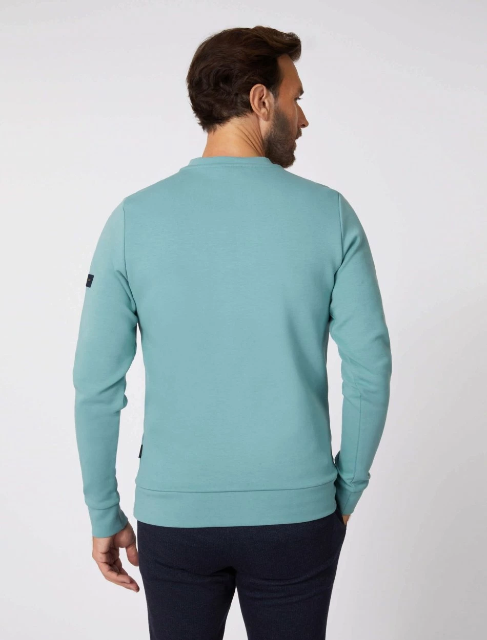 Cavallaro Napoli Marconi Sweater Groen 4 Cavallaro Napoli Marconi Sweater Groen - Afbeelding 4