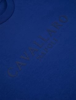 Cavallaro Napoli Marconi Sweater Helderblauw -Cavallaro Napoli Shop 120225004 630000 03 positie 60 150