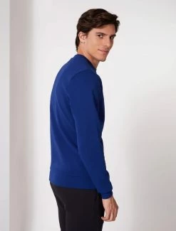 Cavallaro Napoli Marconi Sweater Helderblauw -Cavallaro Napoli Shop 120225004 630000 10 positie 10 54