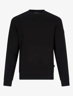 Cavallaro Napoli Marconi Sweater Zwart -Cavallaro Napoli Shop 120225004 999000 01 positie 402c20voorkant 418