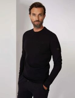 Cavallaro Napoli Marconi Sweater Zwart -Cavallaro Napoli Shop 120225004 999000 06 positie 30 829