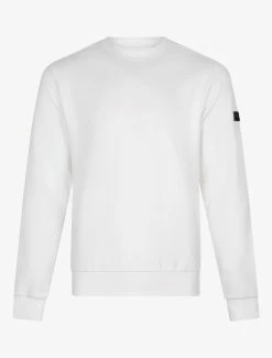 Cavallaro Napoli Belluno Sweater Off White -Cavallaro Napoli Shop 120225007 120000 01 positie 402c20voorkant 133