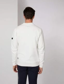Cavallaro Napoli Belluno Sweater Off White -Cavallaro Napoli Shop 120225007 120000 12 positie 25 630