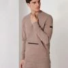 Cavallaro Napoli Cerniedo R-Neck Trui Taupe