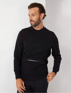 Cavallaro Napoli Cerniedo R-Neck Trui Zwart -Cavallaro Napoli Shop 120225010 999000 06 positie 30 64