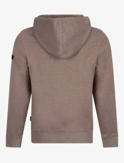 Cavallaro Napoli Verniero Zip Hoodie Taupe -Cavallaro Napoli Shop 120225011 840000 02 positie 50 380