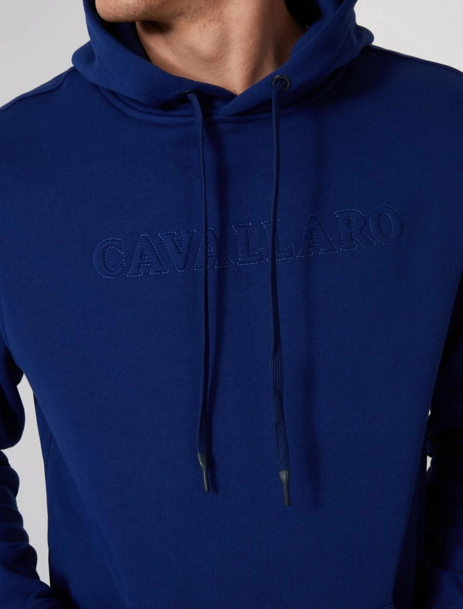 Cavallaro Napoli Marcino Hoodie Helderblauw 3 Cavallaro Napoli Marcino Hoodie Helderblauw - Afbeelding 3
