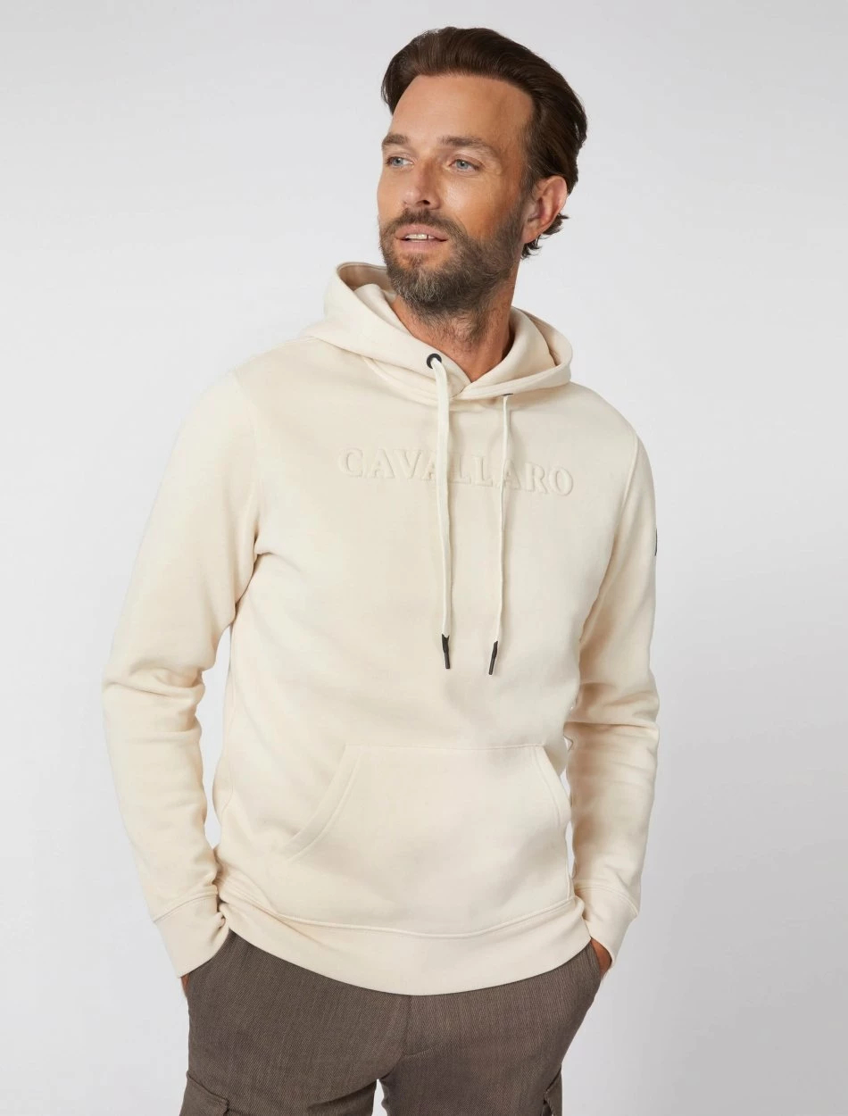 Cavallaro Napoli Marcino Hoodie Zand 5 Cavallaro Napoli Marcino Hoodie Zand - Afbeelding 5