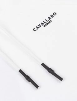 Cavallaro Napoli Donzo Hoodie Off White -Cavallaro Napoli Shop 120225015 120000 03 positie 60 181